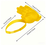 Darrahopens Fashion > Men's Fashion > Men's Hats & Caps Novelty Hand Shaped Sun Visor Hat, Funny Palm Headband UV Protection Sun Hat, Creative Photo Prop for Women Men, Portable Summer Outdoor Beach Travel Sunshade Headband, One Size Fits All