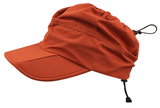 Darrahopens Fashion > Men's Fashion > Men's Hats & Caps Orange Outdoor Quick Dry Sun Hat - Foldable Visor Cap - UV Protection - 55-58cm