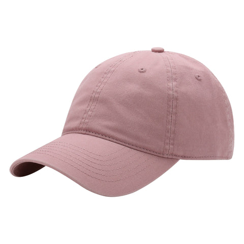 Darrahopens Fashion > Men's Fashion > Men's Hats & Caps Pink Premium Pure Cotton Quick-Dry Baseball Cap - Outdoor Sports & Camping Sun Hat, Adjustable Fit(54-62cm)