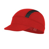 Darrahopens Fashion > Men's Fashion > Men's Hats & Caps Red Mesh Cycling Cap Under Helmet Liner Breathable Skull Cap with Flip Up Brim Sun Shade Moisture Wicking Hat for Bike Running Fits 55-60cm