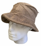 Darrahopens Fashion > Men's Fashion > Men's Hats & Caps Stingy Brim Terry Towelling Bucket Hat Daggy Fishing Camping Lad Cap 100% COTTON - Khaki - L/XL