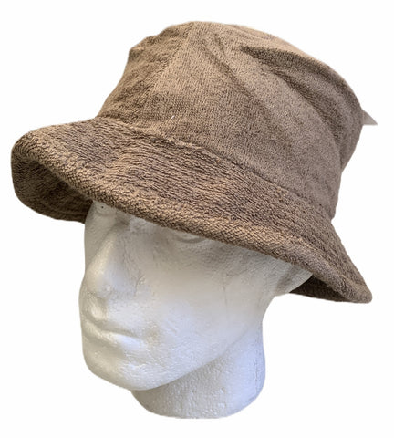 Darrahopens Fashion > Men's Fashion > Men's Hats & Caps Stingy Brim Terry Towelling Bucket Hat Daggy Fishing Camping Lad Cap 100% COTTON - Khaki - L/XL