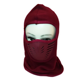 Darrahopens Fashion > Men's Fashion > Men's Hats & Caps Thermal Fleece Balaclava Windproof Breathable Ski Face Mask Hood Warm Weather - Burgundy