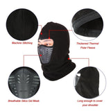 Darrahopens Fashion > Men's Fashion > Men's Hats & Caps Thermal Fleece Balaclava Windproof Breathable Ski Face Mask Hood Warm Weather - Burgundy