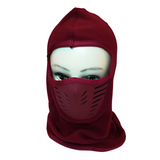 Darrahopens Fashion > Men's Fashion > Men's Hats & Caps Thermal Fleece Balaclava Windproof Breathable Ski Face Mask Hood Warm Weather - Burgundy