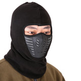 Darrahopens Fashion > Men's Fashion > Men's Hats & Caps Thermal Fleece Balaclava Windproof Breathable Ski Face Mask Hood Warm Weather - Burgundy