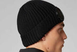 Winter Ski Hat with Goggles - Thermal Knit Beanie for Men & Women - Black