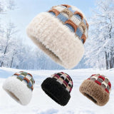 Darrahopens Fashion > Men's Fashion > Men's Hats & Caps Winter Warm Knitted Hat - With Fleece Lining - Unisex - Suitable for Cold Weather（Beige）
