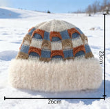 Darrahopens Fashion > Men's Fashion > Men's Hats & Caps Winter Warm Knitted Hat - With Fleece Lining - Unisex - Suitable for Cold Weather（Beige）