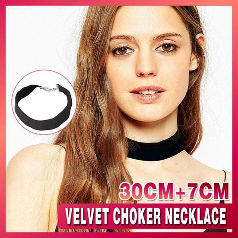 Darrahopens Fashion > Men's Fashion > Men's Jewellery Black Velvet Choker Necklace - Perfect For The 90S Grunge Look