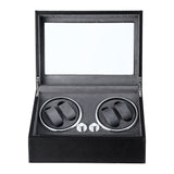 Darrahopens Fashion > Men's Fashion > Men's Jewellery Embellir Watch Winder Automatic Double Watch Winder Box LED Black