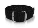 Darrahopens Fashion > Men's Fashion > Men's Jewellery Perlon bracelet 16/18/20 mm XL Black Black 16mm