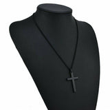 Darrahopens Fashion > Men's Fashion > Men's Jewellery Stainless Steel Cross Pendant Men Women Chain Necklace Religious Jewelry Au