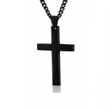 Darrahopens Fashion > Men's Fashion > Men's Jewellery Stainless Steel Cross Pendant Men Women Chain Necklace Religious Jewelry Au
