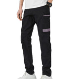 Darrahopens Fashion > Men's Fashion > Men's Pants & Chinos Men's Cotton Drill Cargo Work Pants UPF 50+ 13 Pockets Tradies Workwear Trousers, Black, 40