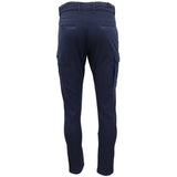 Darrahopens Fashion > Men's Fashion > Men's Pants & Chinos Men's Cotton Drill Cargo Work Pants UPF 50+ 13 Pockets Tradies Workwear Trousers, Navy, 38