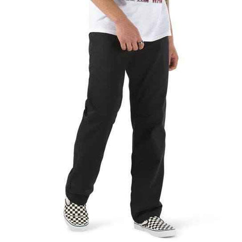 Vans Mens Authentic Chino Relaxed Pants Casual Trousers - Black In Australia - Darrahopens