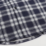Darrahopens Fashion > Men's Fashion > Men's Shirts Men's 100% Cotton Flannelette Shirt Long Sleeve Plaid Check Flannel w Pockets, Midnight Navy Plaid, 2XL