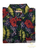 Darrahopens Fashion > Men's Fashion > Men's Shirts Mens Oahu Hawaiian Party Shirt Button Hippie Tops Short Sleeve Beach Holiday - Hibiscus Flower (1421) - S