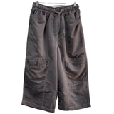 Darrahopens Fashion > Men's Fashion > Men's Shorts Mens 3/4 Longer Length Microfibre Cargo Shorts Bottoms - Rabbit - S