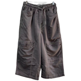 Darrahopens Fashion > Men's Fashion > Men's Shorts Mens 3/4 Longer Length Microfibre Cargo Shorts Bottoms - Rabbit - S