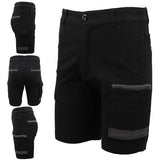 Darrahopens Fashion > Men's Fashion > Men's Shorts Mens Cargo Cotton Drill Work Shorts UPF 50+ 13 Pockets Tradies Workwear Trousers, Navy, 36
