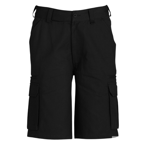 Darrahopens Fashion > Men's Fashion > Men's Shorts Mens CARGO SHORTS All Sizes 100% COTTON Drill Heavy Work Tradie Military - Black - 102""