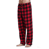 Darrahopens Fashion > Men's Fashion > Men's Sleepwear Flannel Plaid Pajama Pants for Men with Pockets Soft Sleepwear in Gray