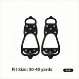 Darrahopens Fashion > Men's Fashion > Men's Sneakers & Sports Shoes 8-toothed crampon anti-slip shoe covers-Size41to44