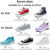 Darrahopens Fashion > Men's Fashion > Men's Sneakers & Sports Shoes Shoelaces - Sports Shoes - 8mm Wide Flat Laces - Running - 3 Pairs
