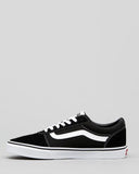 Darrahopens Fashion > Men's Fashion > Men's Sneakers & Sports Shoes Vans Mens Ward Suede Canvas Sneakers Shoes - Black/White In Australia - Darrahopens