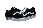 Darrahopens Fashion > Men's Fashion > Men's Sneakers & Sports Shoes Vans Mens Ward Suede Canvas Sneakers Shoes - Black/White In Australia - Darrahopens