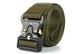 Darrahopens Fashion > Men's Fashion > Men's Suits & Tuxedos Nylon Tactical Belt Quick-Release for Outdoor Work Daily - Army Green