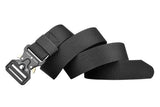 Darrahopens Fashion > Men's Fashion > Men's Suits & Tuxedos Nylon Tactical Belt Quick-Release for Outdoor Work Daily - Black
