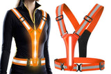 Darrahopens Fashion > Men's Fashion > Men's Sweats & Trackpants LED Reflective Vest Running Gear USB Rechargeable LED Light Up Vest High Visibility with Adjustable Waist and Shoulde for Night Walking Cycling, High Visibility Running Vest with Reflective Strips -Pink