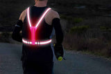 Darrahopens Fashion > Men's Fashion > Men's Sweats & Trackpants LED Reflective Vest Running Gear USB Rechargeable LED Light Up Vest High Visibility with Adjustable Waist and Shoulde for Night Walking Cycling, High Visibility Running Vest with Reflective Strips -Pink