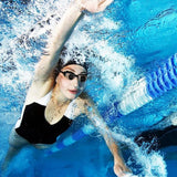 Darrahopens Fashion > Men's Fashion > Men's Swimwear Black Swim Goggles Set with Cap, Nose Clip, Earplugs & Case: Anti-Fog UV Protection for Men & Women