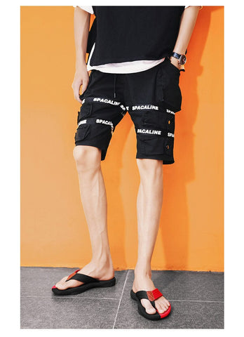 Darrahopens Fashion > Men's Fashion > Men's Thongs & Sandals Men's Outdoor Non-Slip Flip Flops, 6 Colors EVA Lightweight Thick-Sole Beach Sandals for Casual & Sports(red and black)