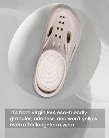 Darrahopens Fashion > Men's Fashion > Men's Thongs & Sandals Men's Summer EVA Crocs with 3 Color Options - Breathable, Non-Slip, Comfortable Beach & Casual Sandals(white)