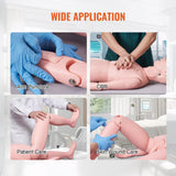 Darrahopens Fashion > Men's Fashion > Men's Thongs & Sandals VEVOR Nursing Training Manikin, Male Life Size Demonstration Human Manikin for Nursing Training, Multifunctional Education Teaching Model Supplies, PVC Anatomical Mannequin Body Care Simulator Model