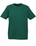Darrahopens Fashion > Men's Fashion > Men's Tops & T-shirts Plain T-Shirt 100% COTTON Basic Blank Tee Mens Ladies Casual BULK Adults - Bottle Green - M