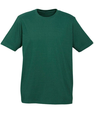Darrahopens Fashion > Men's Fashion > Men's Tops & T-shirts Plain T-Shirt 100% COTTON Basic Blank Tee Mens Ladies Casual BULK Adults - Bottle Green - M