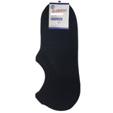 Darrahopens Fashion > Men's Fashion > Men's Underwear & Socks 1 Pair NO SHOW BAMBOO SOCKS Non Slip Heel Grip Low Cut Invisible Footlet - Black - 6-11