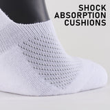 Darrahopens Fashion > Men's Fashion > Men's Underwear & Socks 12X Rexy Cushion No Show Ankle Socks Large Non-Slip Breathable WHITE