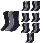 Darrahopens Fashion > Men's Fashion > Men's Underwear & Socks 24 Pairs BAMBOO SOCKS Mens Heavy Duty Premium Thick Work Socks Cushion BULK - Assorted Colour Pack In Australia - Darrahopens
