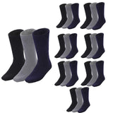 Darrahopens Fashion > Men's Fashion > Men's Underwear & Socks 24 Pairs BAMBOO SOCKS Mens Heavy Duty Premium Thick Work Socks Cushion BULK - Assorted Colour Pack In Australia - Darrahopens