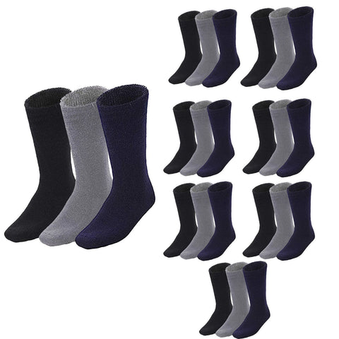 Darrahopens Fashion > Men's Fashion > Men's Underwear & Socks 24 Pairs BAMBOO SOCKS Mens Heavy Duty Premium Thick Work Socks Cushion BULK - Assorted Colour Pack In Australia - Darrahopens