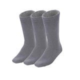 Darrahopens Fashion > Men's Fashion > Men's Underwear & Socks 3 Pairs BAMBOO SOCKS Mens Heavy Duty Premium Thick Work Socks Cushion BULK - Charcoal Grey - 11-14