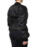 Darrahopens Fashion > Men's Fashion > Men's Underwear & Socks Dolce & Gabbana Women's Black Nylon Full Zip Bustier Corset Jacket - 38 IT