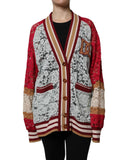 Darrahopens Fashion > Men's Fashion > Men's Underwear & Socks Dolce & Gabbana Women's Multicolor Floral Lace Cardigan Sweater - 40 IT